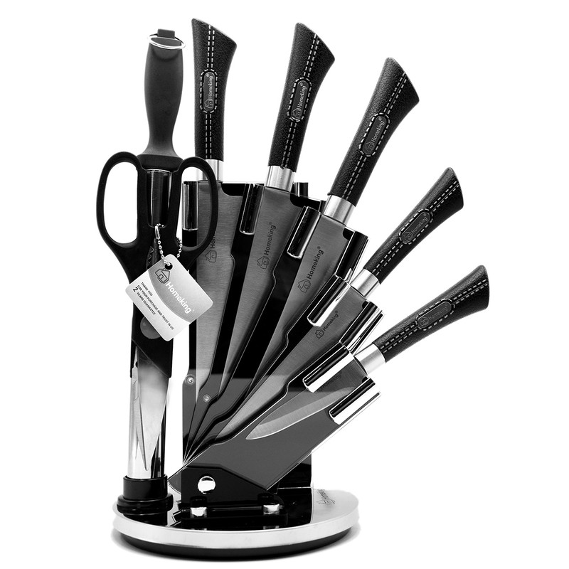 ست چاقو آشپزخانه 8 پارچه مدل هومکینگ کد M-H