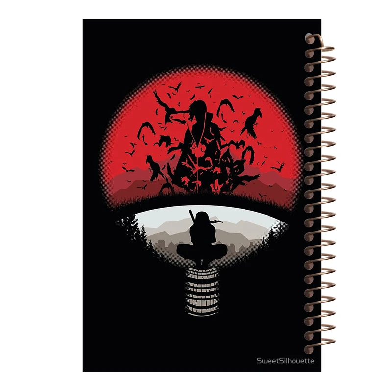 دفترچه یادداشت 100 برگ طرح انیمه ناروتو مدل ایتاچی کد O15