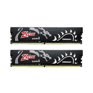 رم دسکتاپ DDR4 دو کاناله 3200 مگاهرتز CL17 کینگ مکس مدل Zeus Dragon ظرفیت 16 گیگابایت