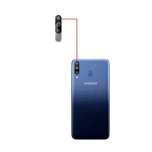 محافظ لنز دوربین مدل PG مناسب برای گوشی موبایل سامسونگ Galaxy M30