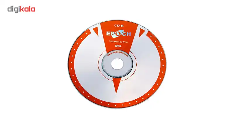 سی دی خام ایپاک بسته ۵۰ عددی