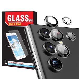 محافظ لنز دوربین هارد اند تیک مدل Ring Metal مناسب برای گوشی موبایل سامسونگ Galaxy S22 Ultra