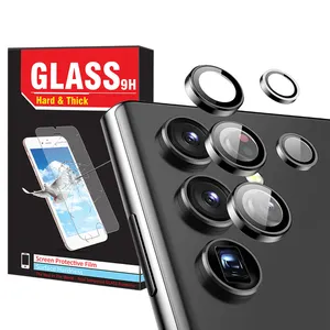 Hard And Thick Ring Metal Camera Lens Protector For Samsung Galaxy S23 Ultra