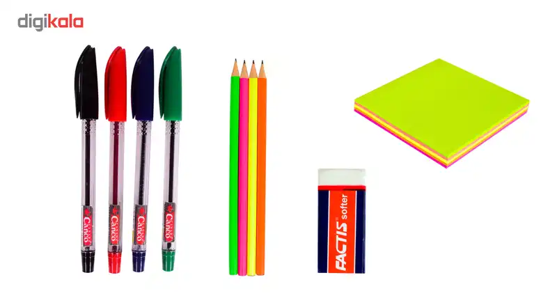 پک 10 عددی لوازم تحریر پرفکت مدل writing