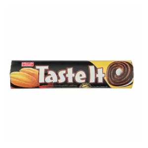 بیسکویت کرم دار تیست ایت با طعم وانیل شیرین عسل - 120 گرم بسته  24 عددی