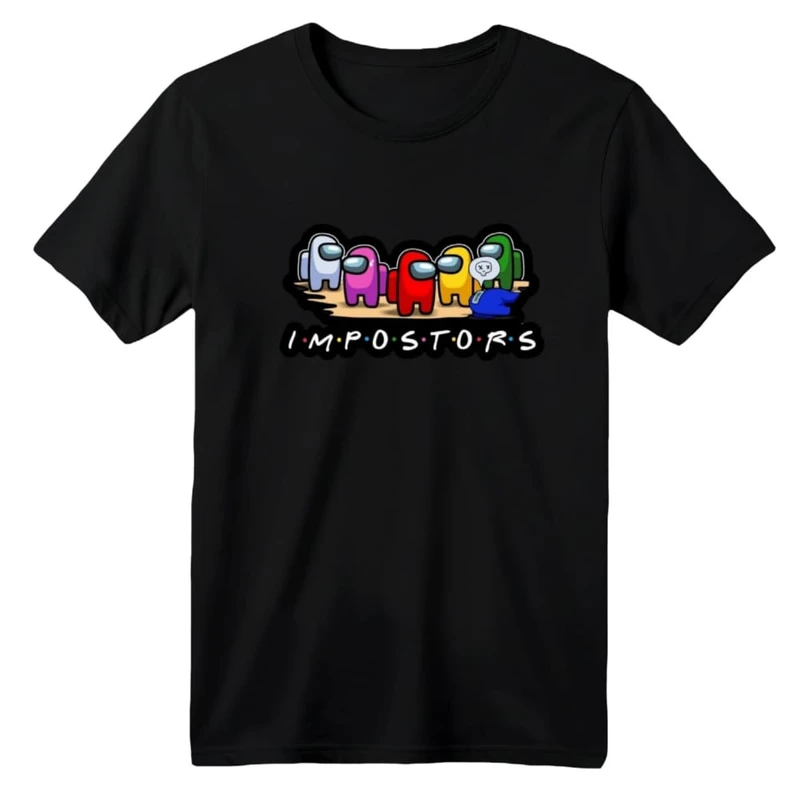 تی شرت آستین کوتاه بچگانه مدل امانگ آس کد 1