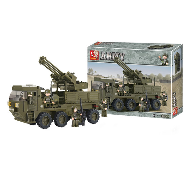 اسباب بازی ساختنی اسلوبان مدل Army Land Forces Heavy Transporter M38 B0302