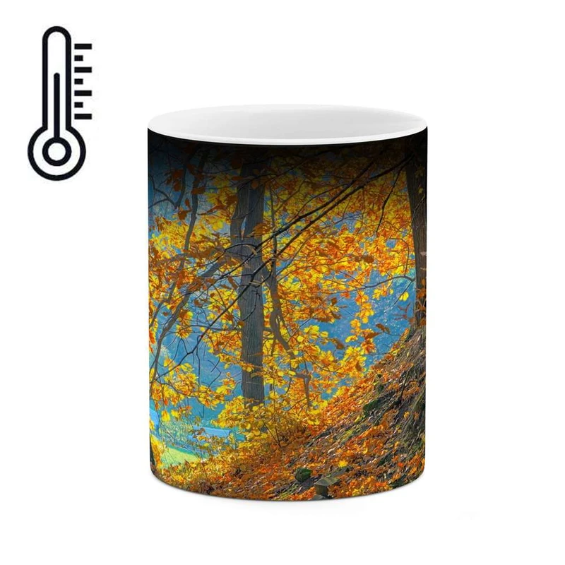 ماگ حرارتی کاکتی مدل درخت پاییزی کد mgh11249