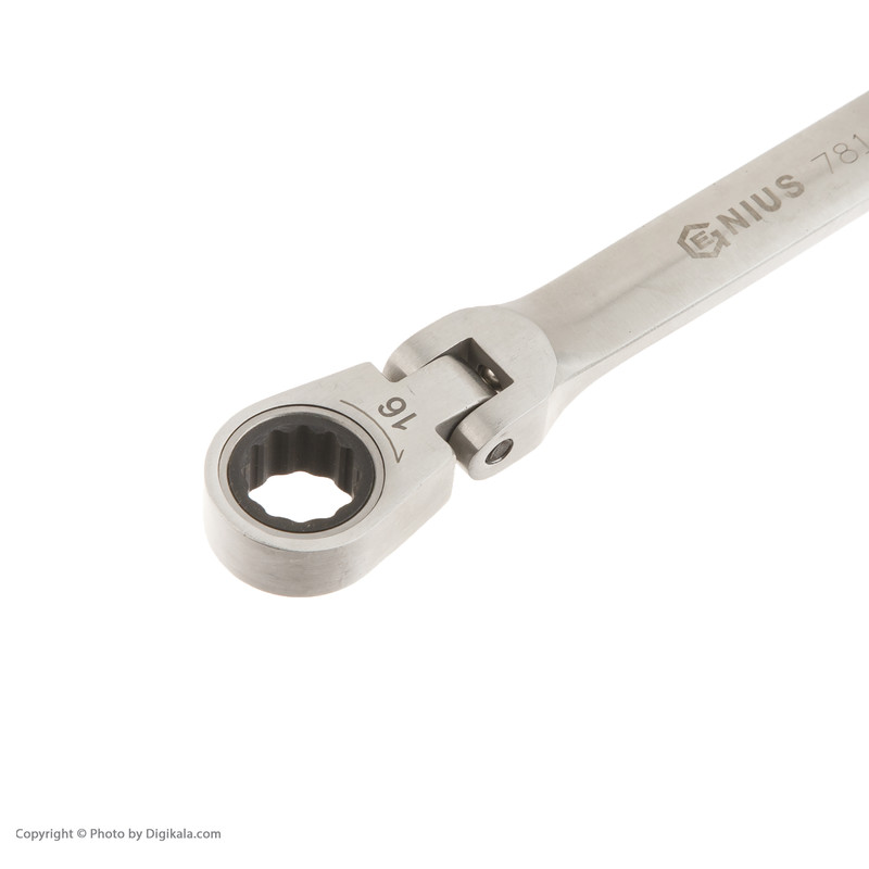 آچار جغجغه ای جنیوس تولز مدل 7806m مجموعه 6 عددی