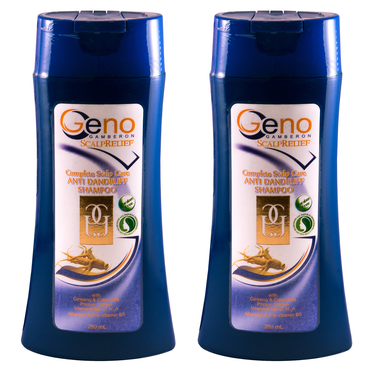 شامپو ضد شوره گنو گمبرون مدل Anti Dandruff حجم 250 میلی لیتر بسته 2 عددی