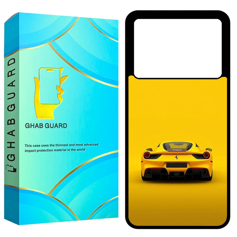 کاور قاب گارد طرح ماشین مدل GCHPK70P مناسب برای گوشی موبایل شیائومی Redmi K70 Pro 5G / Poco X6 Pro