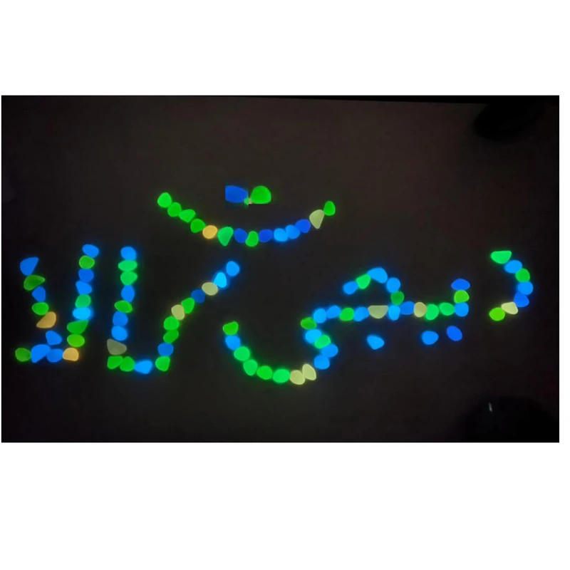 عکس شماره 3 : سنگ تزئینی آکواریوم مدل شب تاب بسته 50 عددی