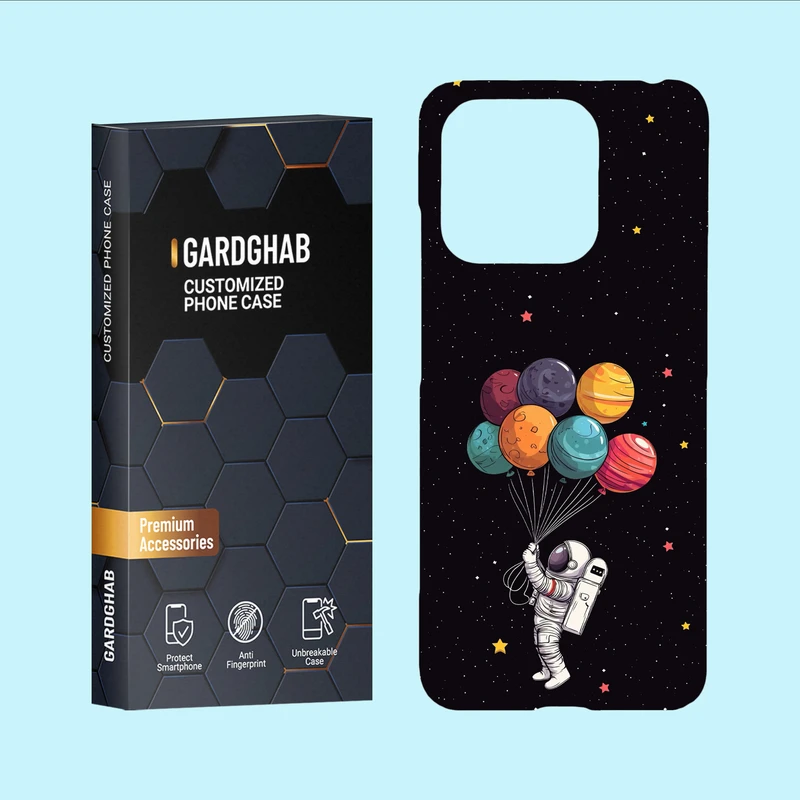 کاور گارد قاب مدل کهکشان مناسب برای گوشی موبایل شیائومی Redmi 12C / Poco C55