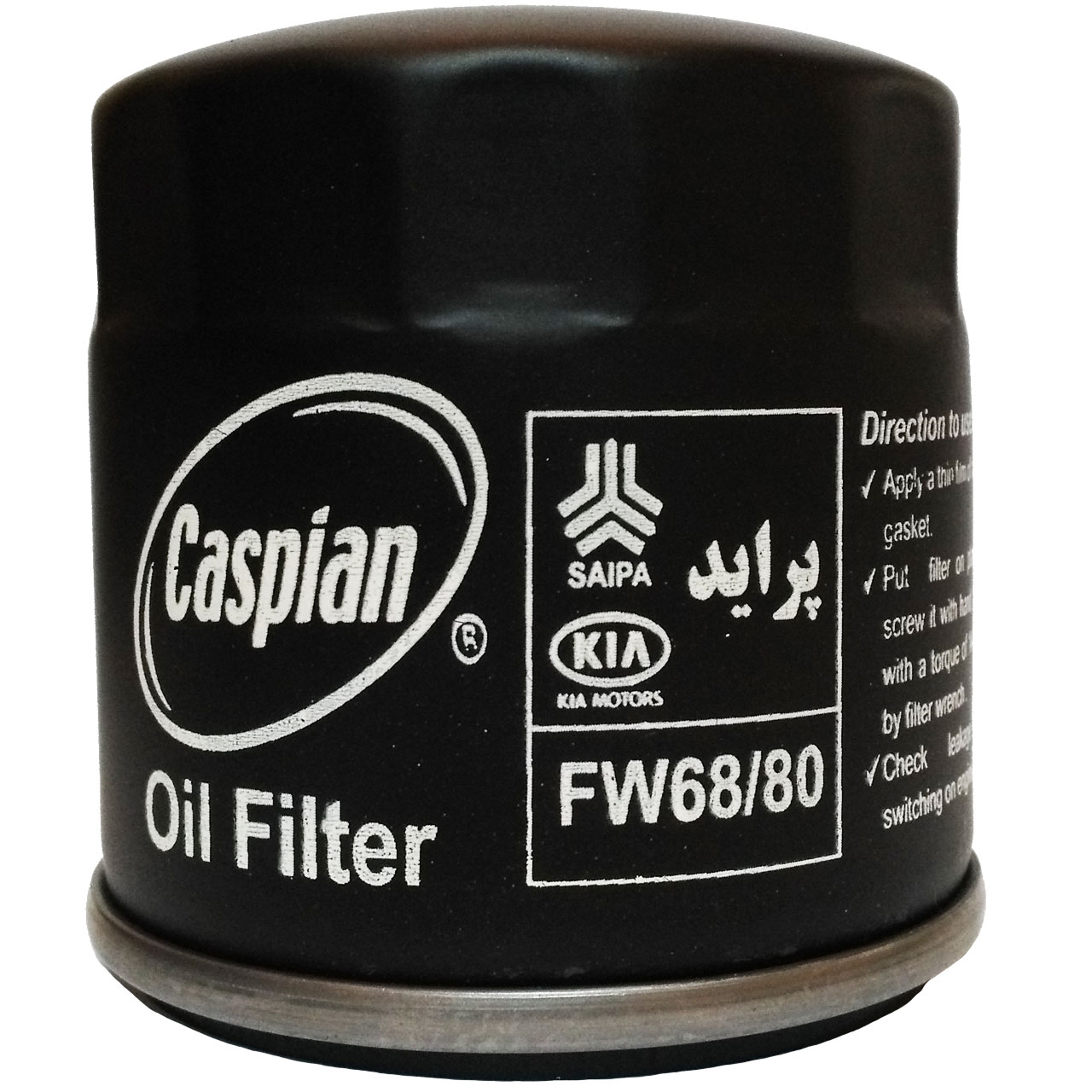 نقد و بررسی فیلتر روغن خودروی کاسپین مدل FW68/80 مناسب برای پراید 141 توسط خریداران