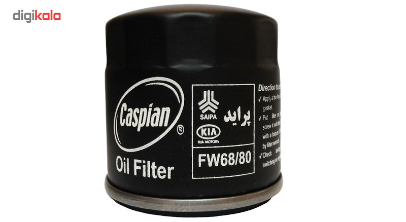فیلتر روغن خودروی کاسپین مدل FW68/80 مناسب برای پراید 132