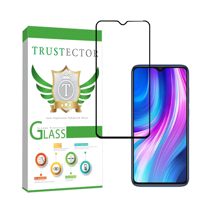 محافظ صفحه نمایش سرامیکی تراستکتور مدل CRMSNWTR مناسب برای گوشی موبایل شیائومی Redmi Note 8 Pro / Redmi 9T / Redmi 9 Power