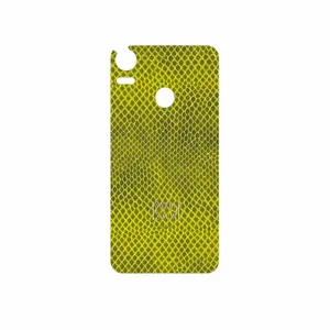 MAHOOT Yellow Snake Skin Cover Sticker for HTC Desire 10 Pro