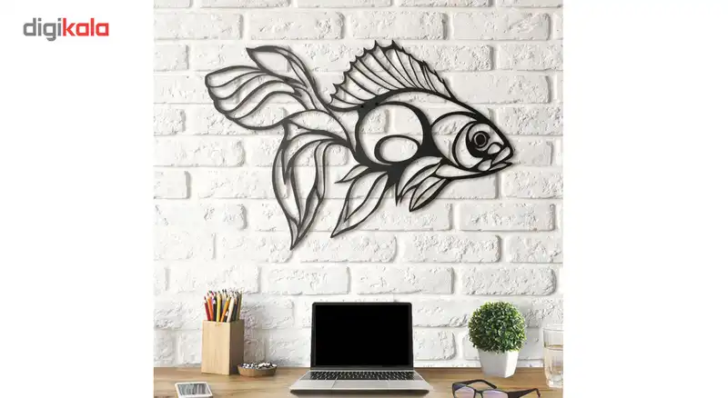 استیکر چوبی آتینو طرح ماهی