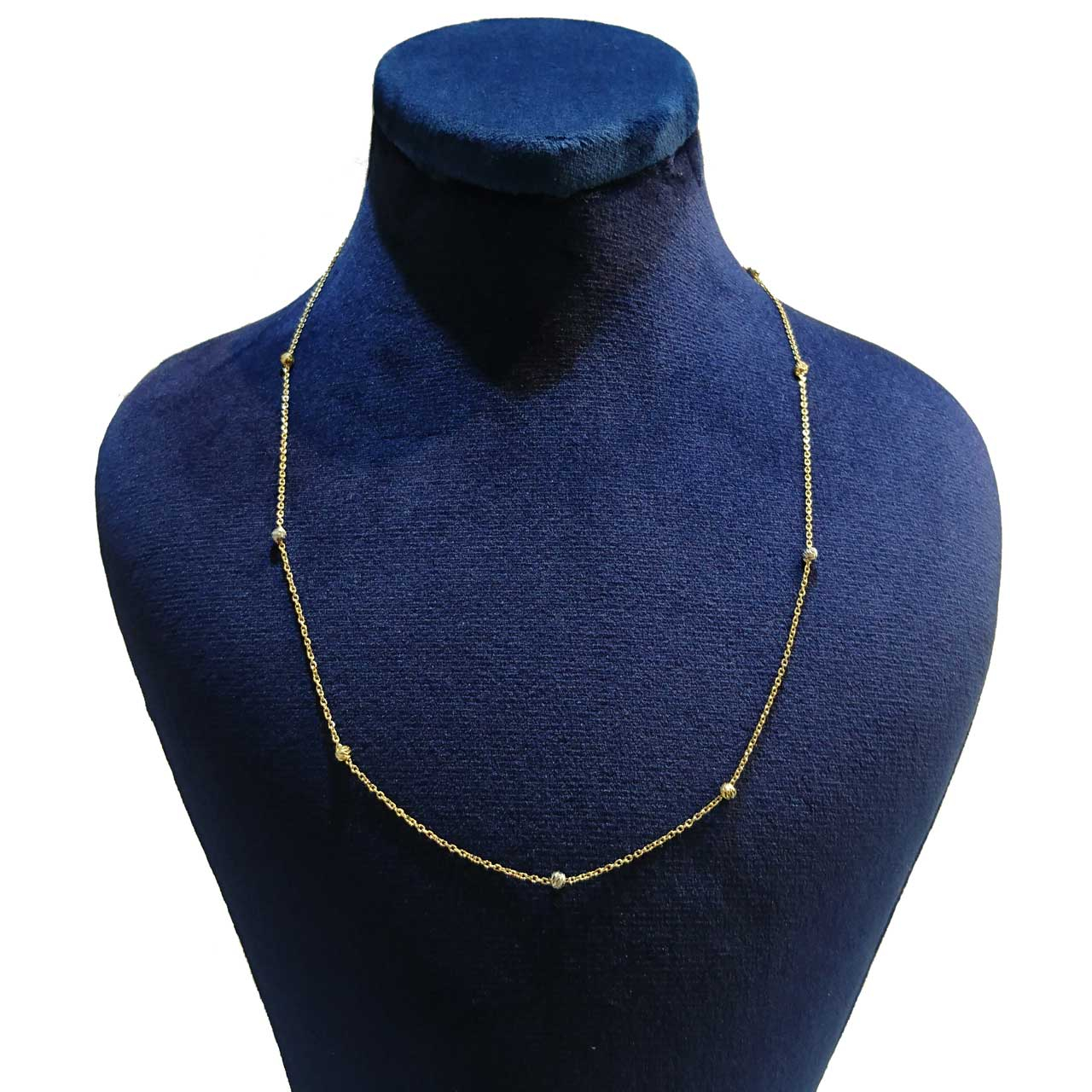 زنجیر طلا 18عیار گالری طلای کانیار مدل M797