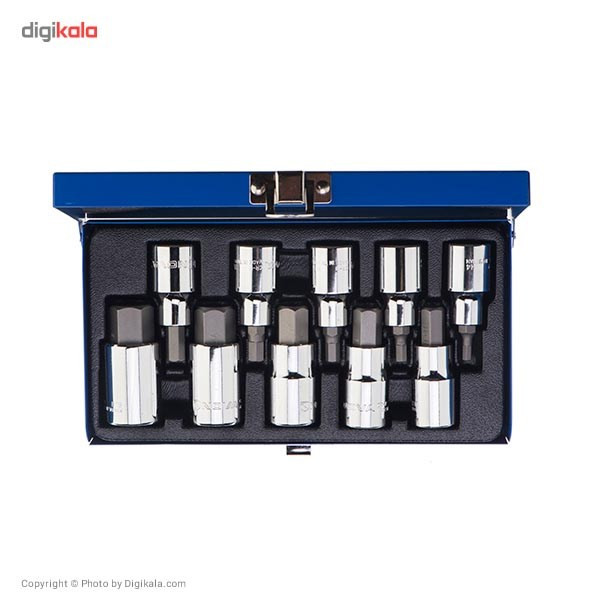 مجموعه مبدل سری بکس به سری آلن نووا مدل NTS 7004 با درایو 1/2 اینچ