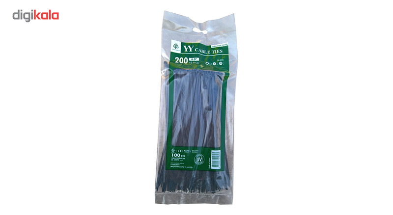 بست کمربندی وای وای تایوان مدل TSL-200-I سایز 3.6×200 میلیمتر