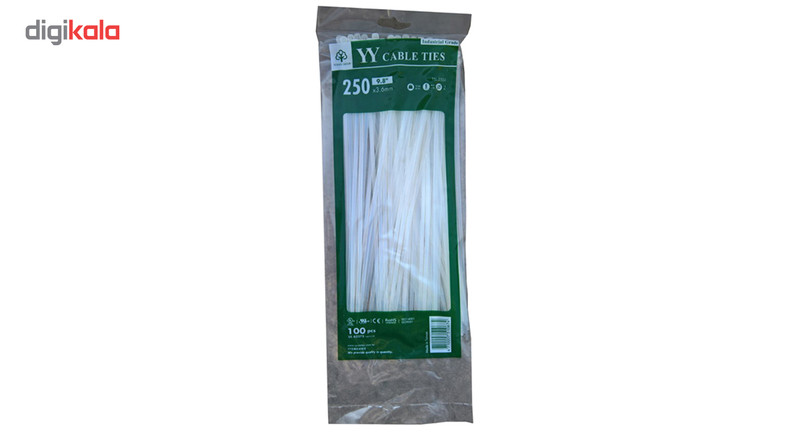 بست کمربندی وای وای مدل TSL-250-I سایز 3.6×250 میلیمتر