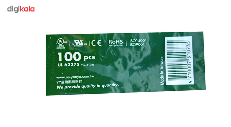 بست کمربندی وای وای مدل TSL-300-I سایز 3.6×300 میلیمتر