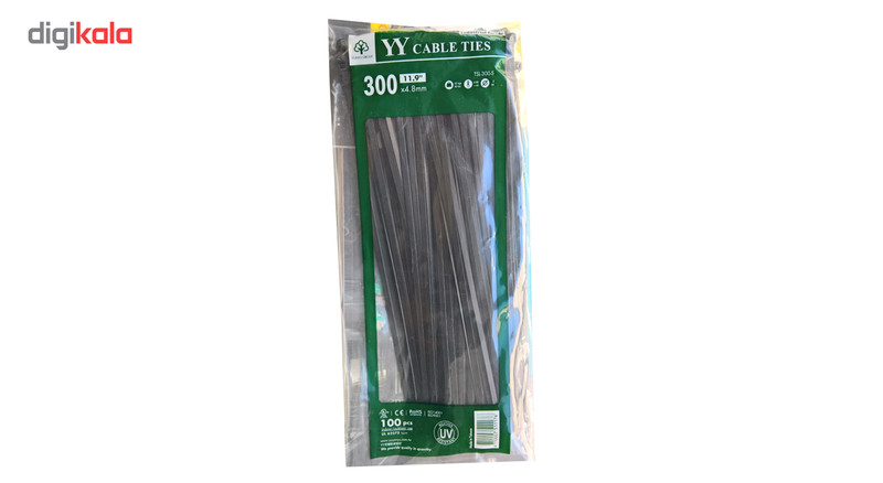 بست کمربندی وای وای مدل TSL-300-S سایز 4.8×300 میلیمتر