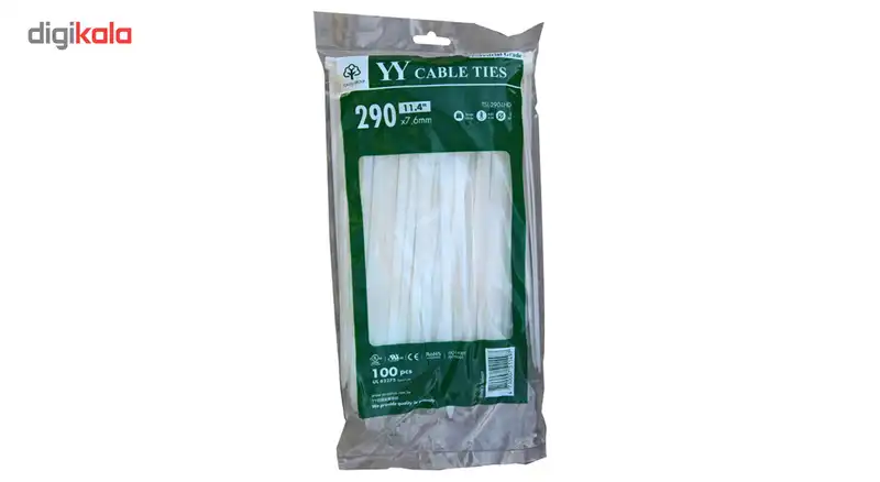 بست کمربندی وای وای مدل TSL-290-LHD سایز 7.6×290 میلیمتر