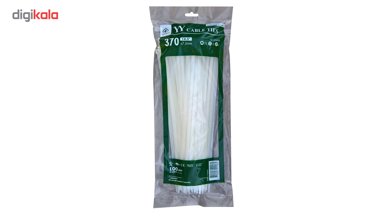 بست کمربندی وای وای مدل TSL-370-LHD سایز 7.6×370 میلیمتر