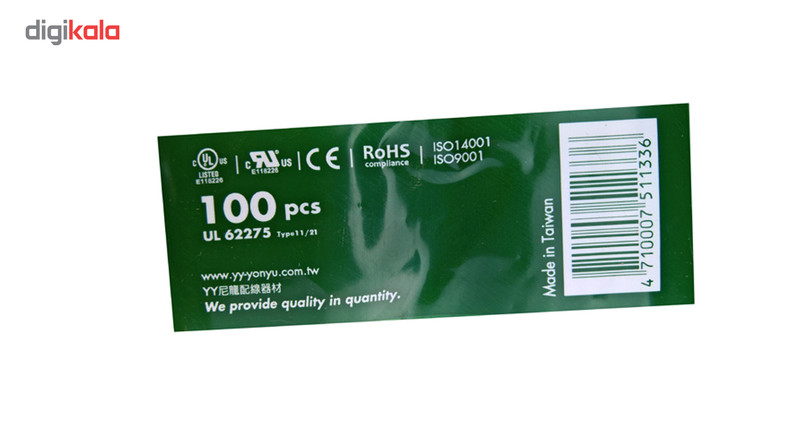 بست کمربندی وای وای مدل TSL-430-S سایز 4.8×430 میلیمتر