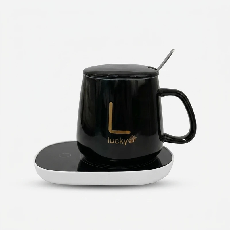 ماگ حرارتی لاکی کد rd 130 به همراه گرمکن