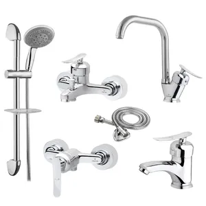 ست شیرآلات ویسادار مدل هرمس مجموعه 6 عددی