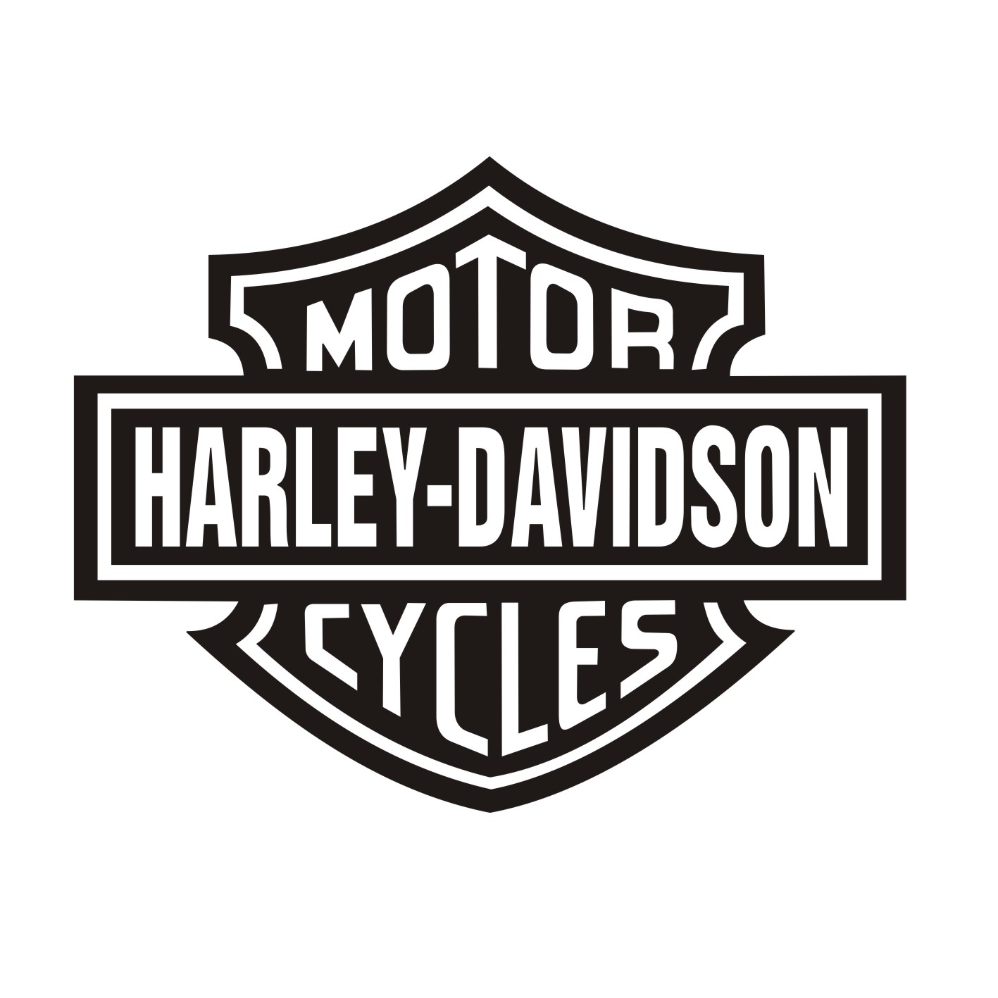 برچسب بدنه موتور سیکلت طرح هارلی دیویدسون