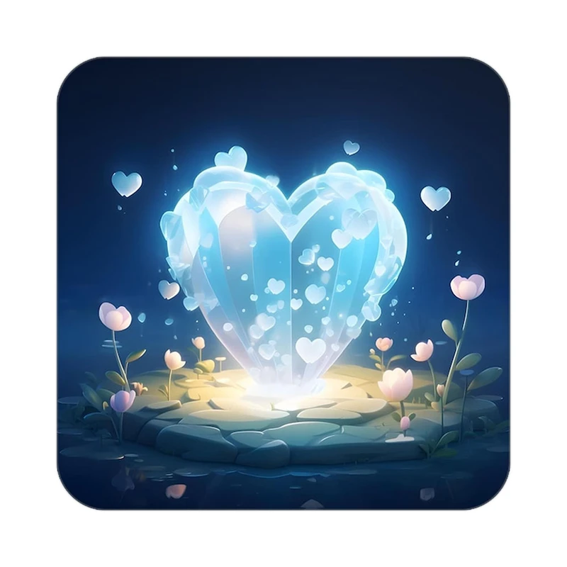 زیر لیوانی کاکتی مدل عاشقانه کد mp11003