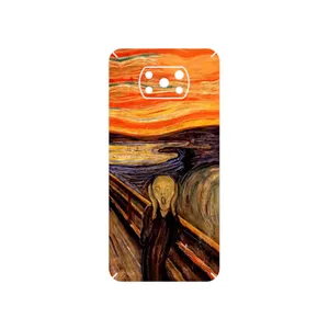 MAHOOT The Scream of Munch Cover Sticker for Xiaomi Poco X3 Pro