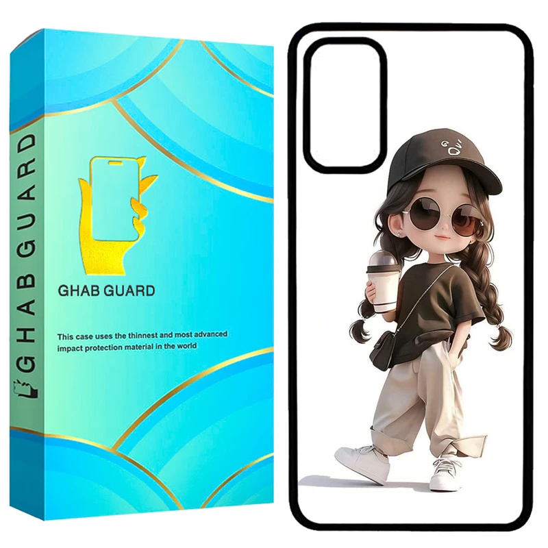 کاور قاب گارد طرح دختر مدل GA13G مناسب برای گوشی موبایل سامسونگ  Galaxy A13 4G / Galaxy A32 5G