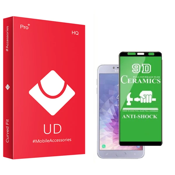 محافظ صفحه نمایش سرامیکی یو دی مدل HQ مناسب برای گوشی موبایل سامسونگ Galaxy J4 Plus 2018