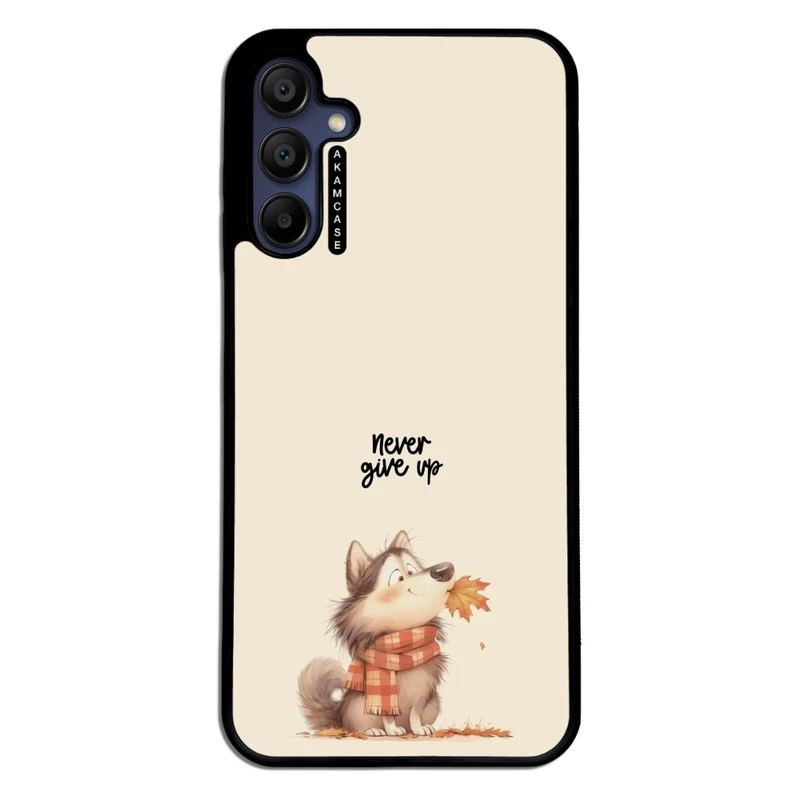 کاور آکام مدل AMC-WSGA15-ANIMALS QOUTES-11 مناسب برای گوشی موبایل سامسونگ Galaxy A15