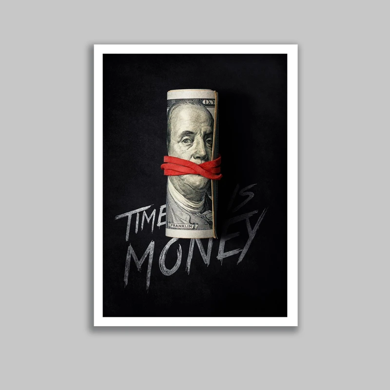 تابلو مدل سریال خانه کاغذی Money Heist کد LA-G10651