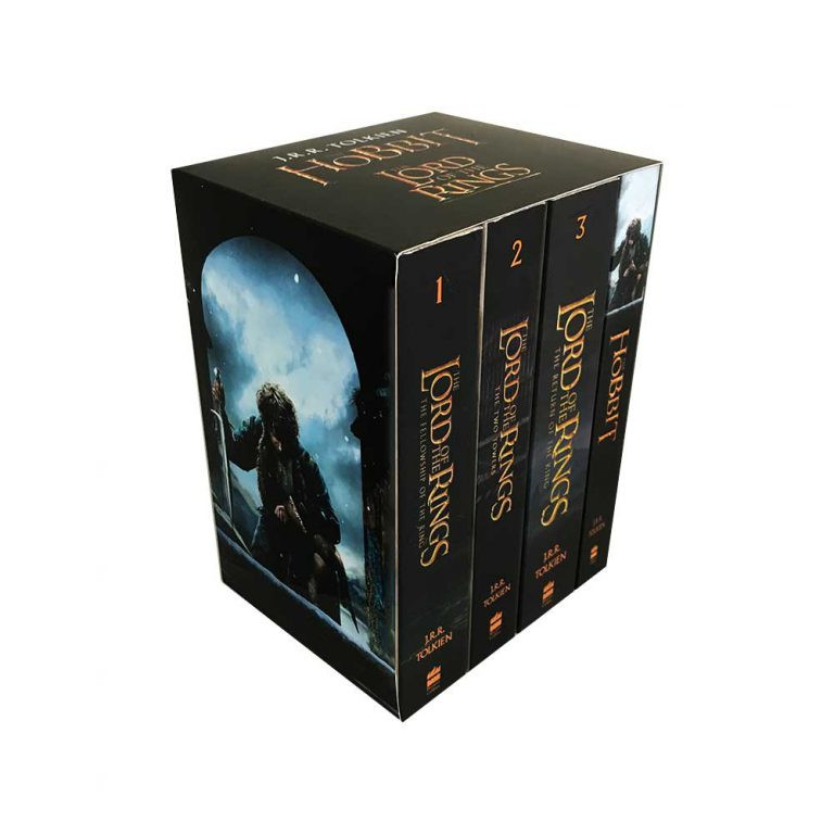 کتاب  The Lord of The Rings اثر j r r tolkien  انتشارات  tolkien  چهار جلدی