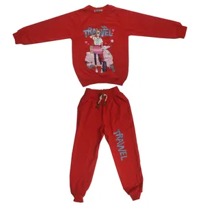 ست سویشرت و شلوار دخترانه مدل Travell