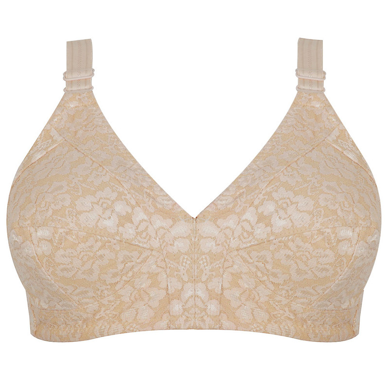 سوتین زنانه پرجامدا مدل 125013309 دانتل رنگ کرم