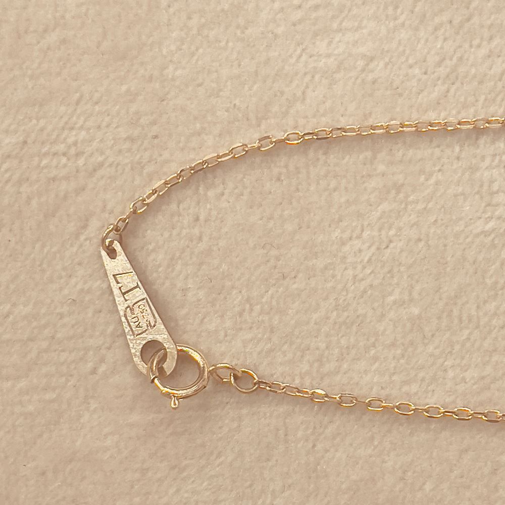 گردنبند طلا 18 عیار زنانه مدوپد مدل ستاره کد OO2-1-1023 - - 9