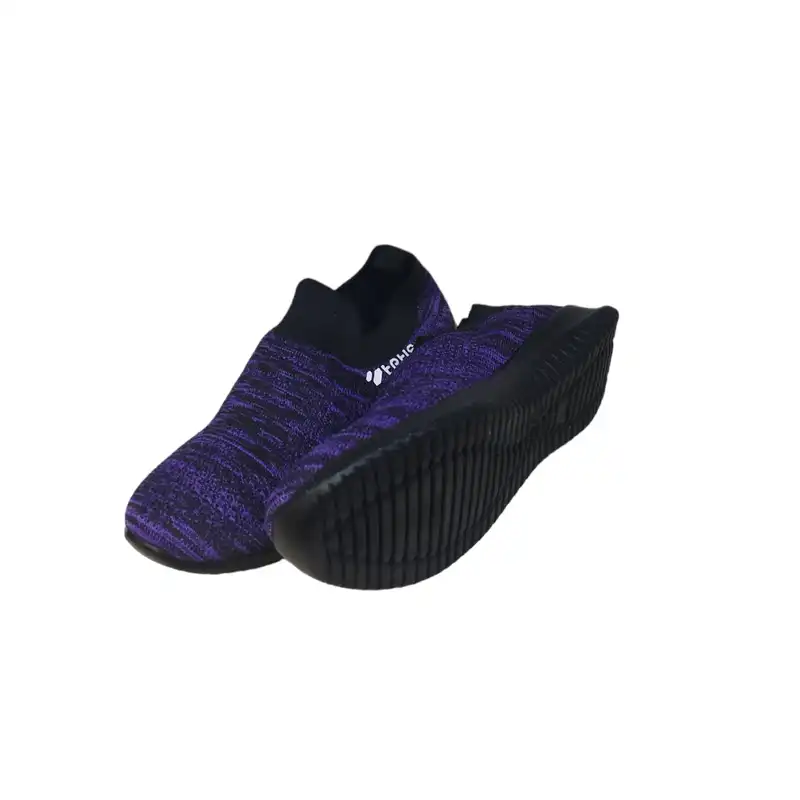 کفش پیاده روی تتیس مدل رایان 3 جورابی رنگ بنفش