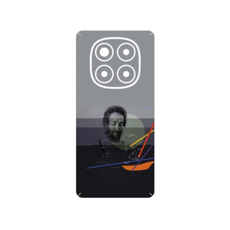 برچسب پوششی ماهوت مدل Sohrab Sepehri مناسب برای گوشی موبایل شیائومی Redmi Note 14 Pro 4G
