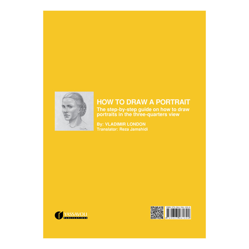 کتاب طراحی قدم به قدم چهره از سه رخ اثر ولادیمیر لندن نشر یساولی