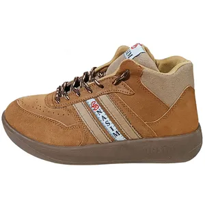 نیم بوت مردانه نسیم مدل امفالوس خزدار کد SVN 482