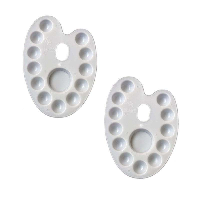 پالت رنگ پرشین مدل تخم مرغی کد 007 بسته 2 عددی