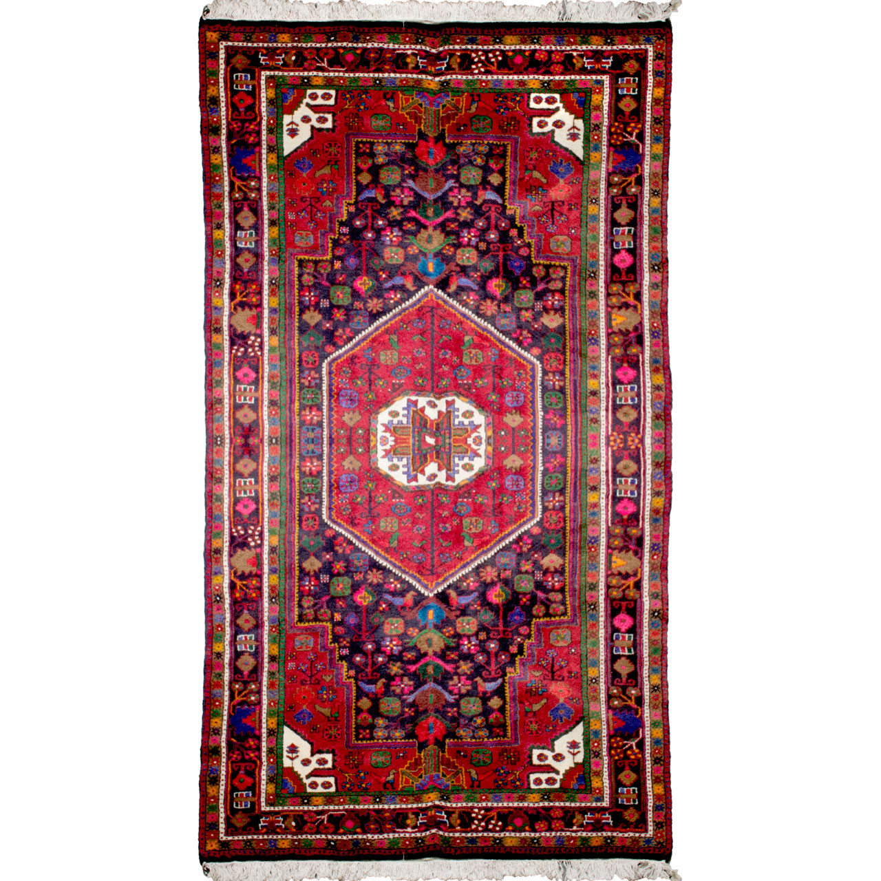 فرش دستبافت قدیمی پنج و نیم متری تویسرکان سلام کد 9755001